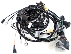 1968 Firebird Front Headlight Wiring Harness, V8 with Warning Lights